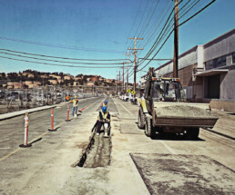 Calol Street Construction